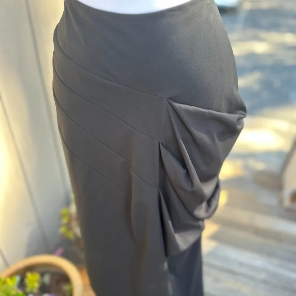 SOLD! Dries van Noten Samy Skirt NWT, Black - Picture 8 of 11